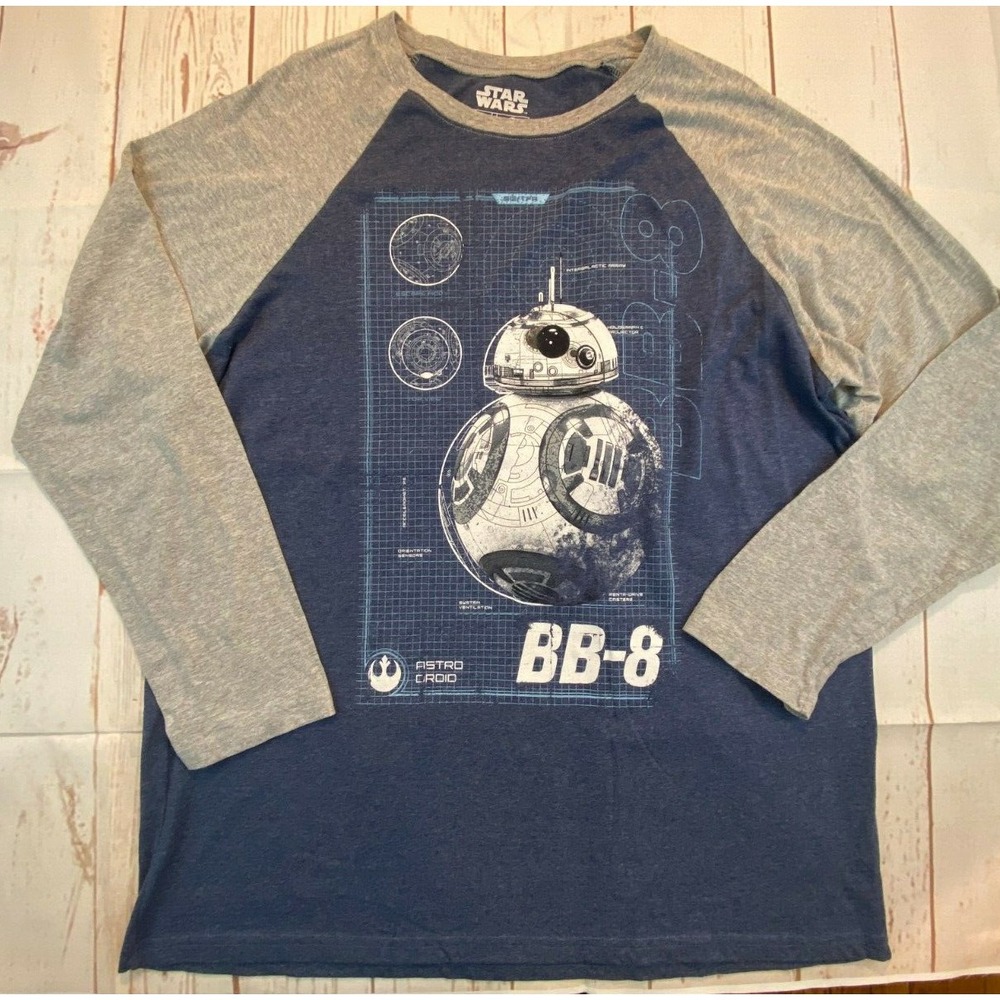 Star Wars T-shirt Astro Oroid/ BB-8 XL (46/48) Cotton/ Polyester Blend
